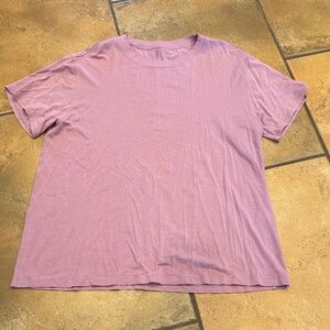 lululemon athletica Pink Short Sleeve Tee